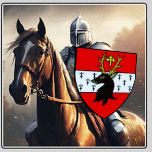 Crawford Association Knight on horse back