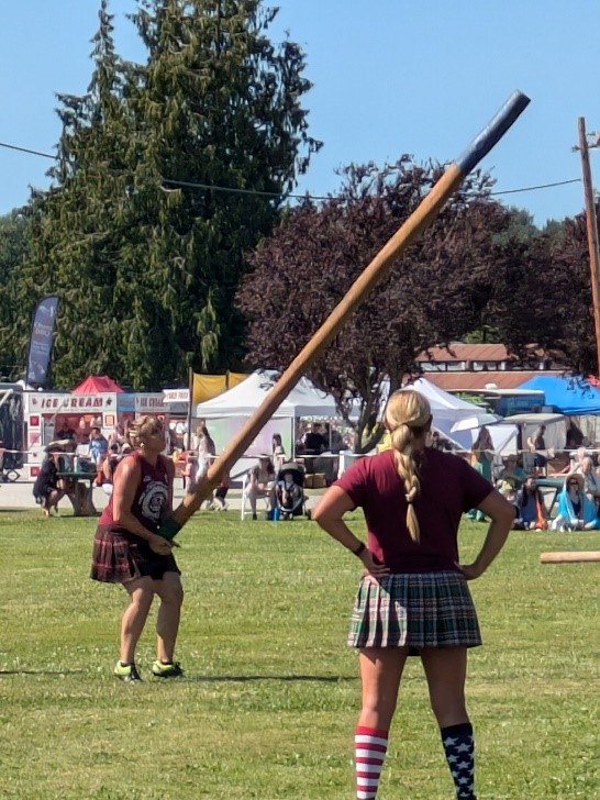 Kerry Caber toss